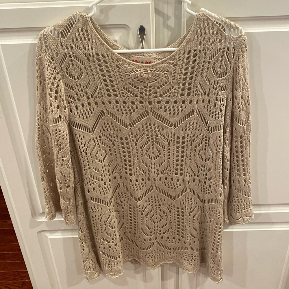 Tan sweater